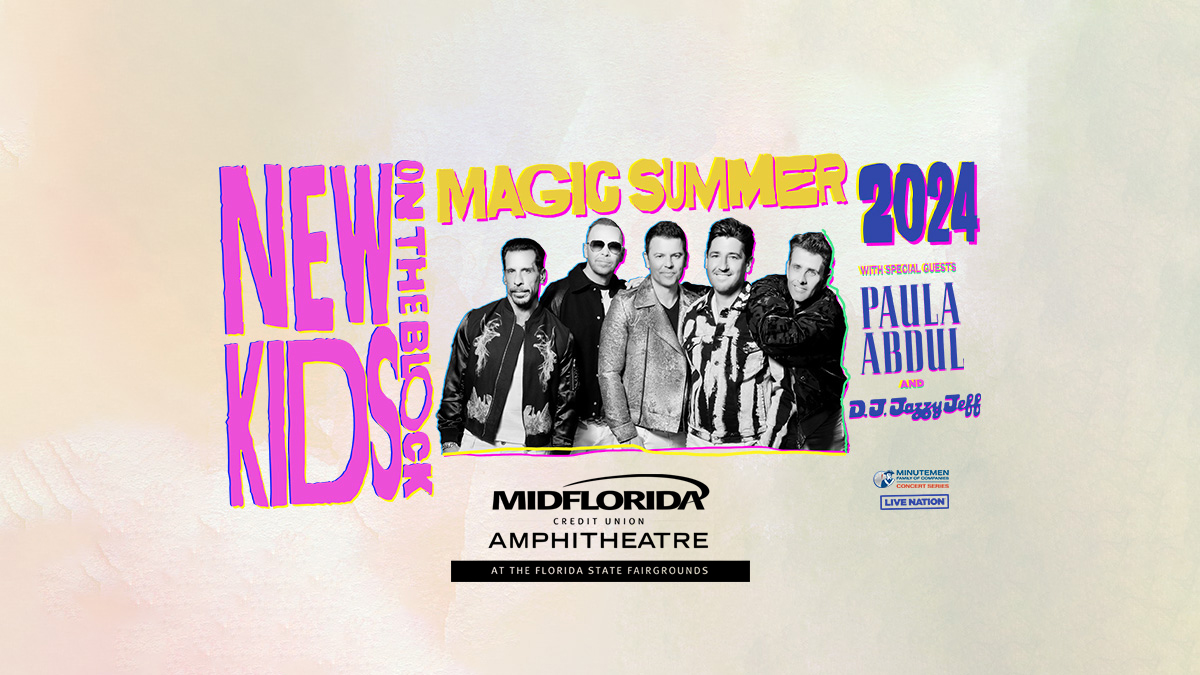 New Kids On the Block MAGIC SUMMER TOUR 2024 The Orlando Guy