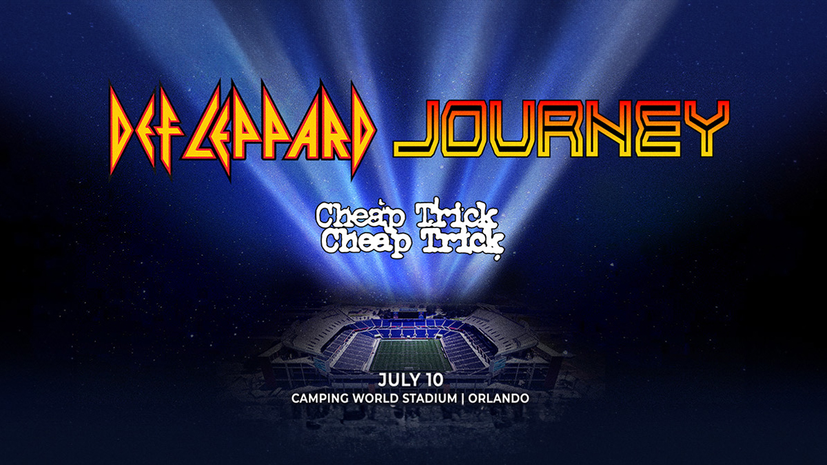 Def Leppard And Journey The Summer Stadium Tour 2025 With Cheap Trick